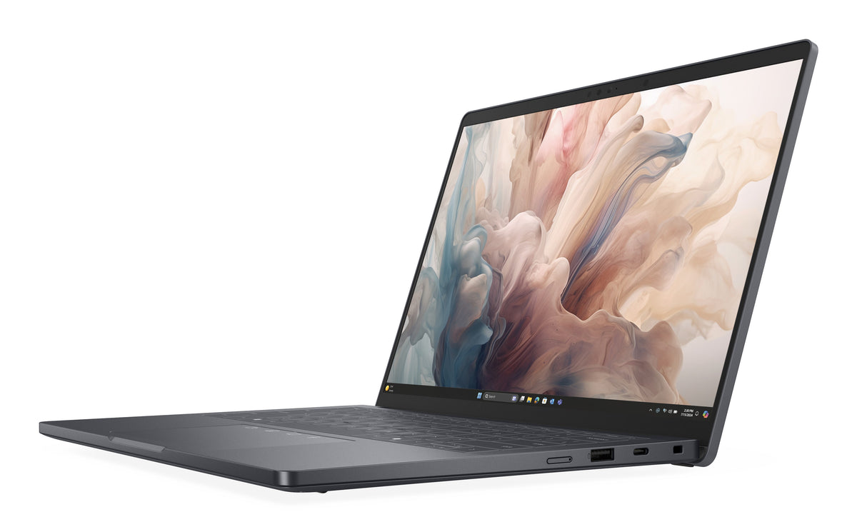 DELL Pro 14 Premium PA14250 Copilot+ PC Intel Core Ultra 7 268V Laptop 35,6 cm (14") Touchscreen Quad HD+ 32 GB LPDDR5x-SDRAM 512 GB SSD Wi-Fi 7 (802.11be) Windows 11 Pro Deutsch Grau