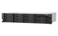 QNAP TS-855EU-8G NAS & Storage Server Rack (2U) Intel Atom® C5125 8GB DDR4 0TB QuTS hero Black