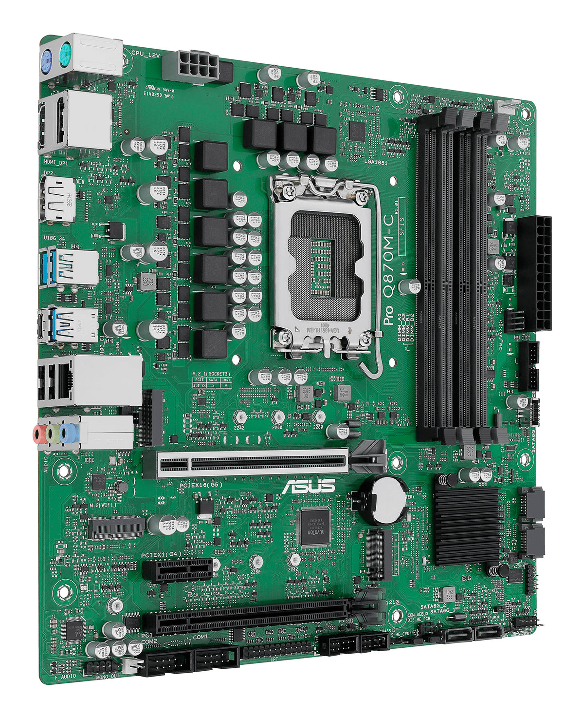 ASUS PRO Q870M-C-CSM Intel Q870 LGA 1851 (Socket V1) micro ATX