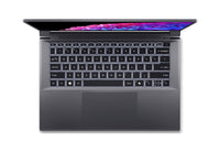 Acer Swift SFX14-72G-50P2 Intel Core Ultra 5 125H Laptop 36,8 cm (14.5") 2.8K 32 GB LPDDR5-SDRAM 1 TB SSD NVIDIA GeForce RTX 3050 Wi-Fi 6 (802.11ax) Windows 11 Pro Grau