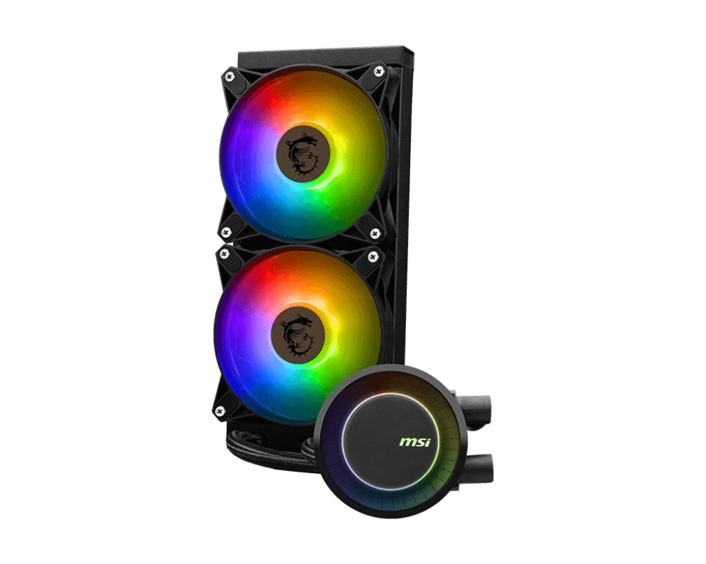 MSI MAG Coreliquid E240 Hauptplatine, Prozessor Flüssigkeitskühlung 12 cm Schwarz