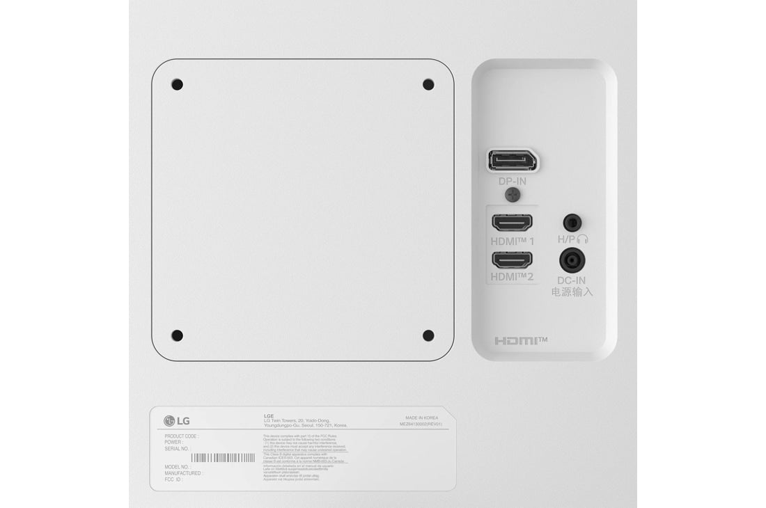 LG 27US500-W Computerbildschirm 68,6 cm (27") 3840 x 2160 Pixel 4K Ultra HD LCD Weiß