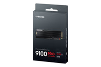 Samsung 9100 PRO Heatsink PCIe® 5.0 NVMe™ M.2 SSD - 2 TB