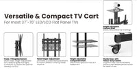 Equip 37"-70" Multifunktions LCD-TV Wagen