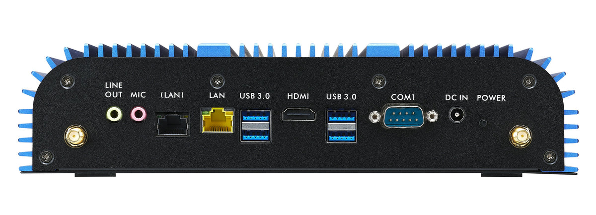 Shuttle BPCAL02-i3 industrial Box-PC, Core i3-1215U , 2x SO-DIMM, 2x LAN, 1x COM, 1xHDMI,4x USB, lüfterlos, 24/7 Dauerbetrieb