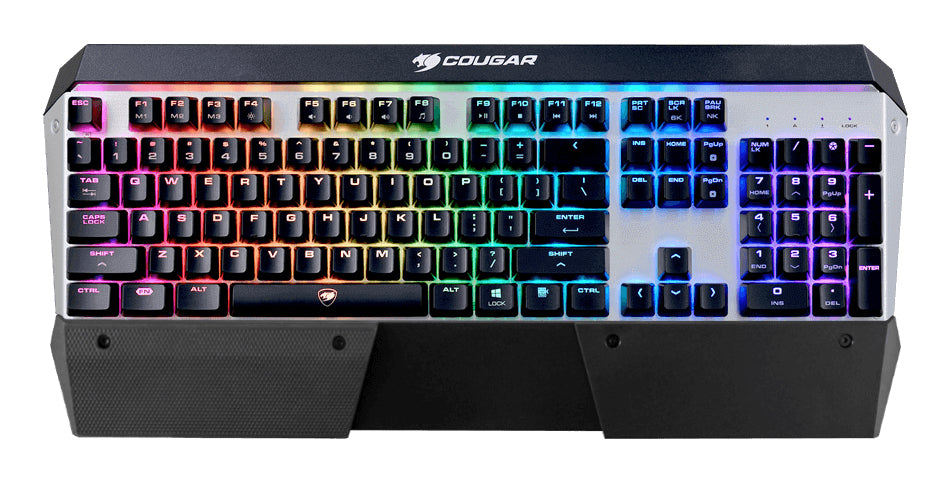 COUGAR Gaming Tastatur Attack X3 RGB, Mechanisch, Cherry MX Braun