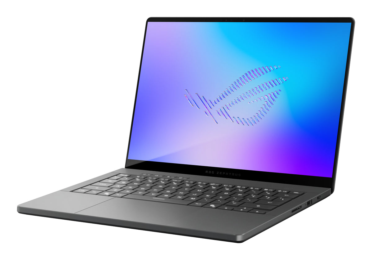 ASUS ROG Zephyrus G14 GU405AW-SY018W Copilot+ PC Intel Core Ultra 9 386H Laptop 35,6 cm (14") 3K 32 GB LPDDR5x-SDRAM 1 TB SSD NVIDIA GeForce RTX 5080 Wi-Fi 7 (802.11be) Windows 11 Home Grau QWERTZ Deutsch
