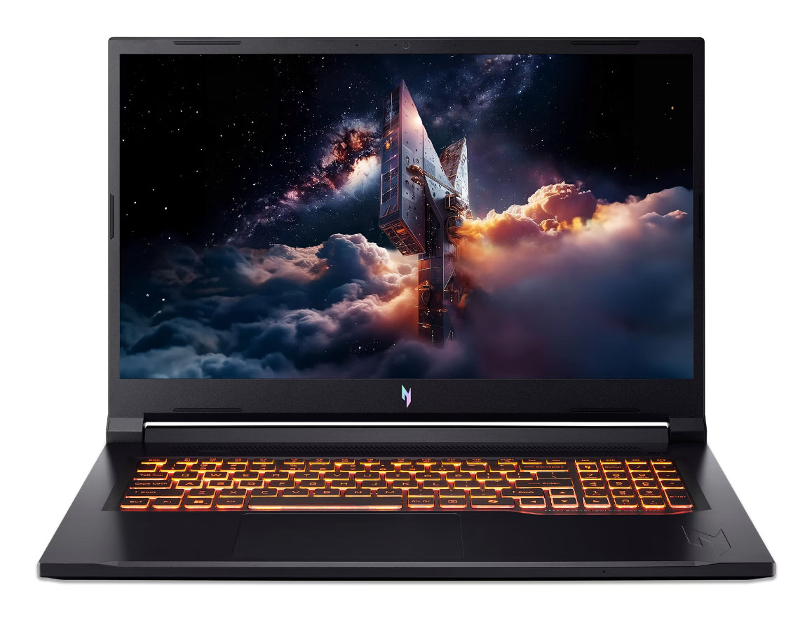 Acer Nitro V 17 AI ANV17-41-R6AD Copilot+ PC AMD Ryzen™ 7 260 Laptop 43,9 cm (17.3") Full HD 16 GB DDR5-SDRAM 1 TB SSD NVIDIA GeForce RTX 5070 Wi-Fi 6E (802.11ax) Windows 11 Home Schwarz