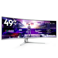 Philips Evnia 8000 49M2C8900/00 Computerbildschirm 124,2 cm (48.9") 5120 x 1440 Pixel Dual QHD QD-OLED Weiß