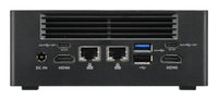Shuttle Nano PC NA20H2, AMD Ryzen™ 7 255 APU, Radeon780M , 2xHDMI, 2xUSB-C 4.0(DP), 2x2.5Gbit LAN, inkl. VESA 24/7 Dauerbetrieb, inkl. VESA & Stand