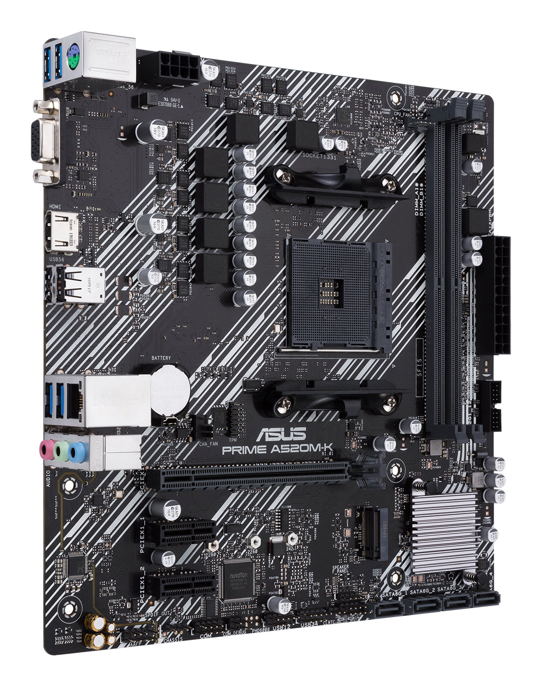 ASUS PRIME A520M-K AMD A520 Sockel AM4 micro ATX