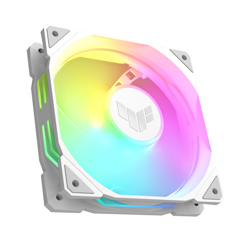 120mm ASUS TUF GAMING TR120 ARGB Gehäuselüfter weiß, 120 mm, PWM