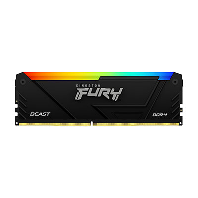 Kingston Technology FURY Beast 32GB 3600MT/s DDR4 CL17 DIMM (4er-Kit) RGB
