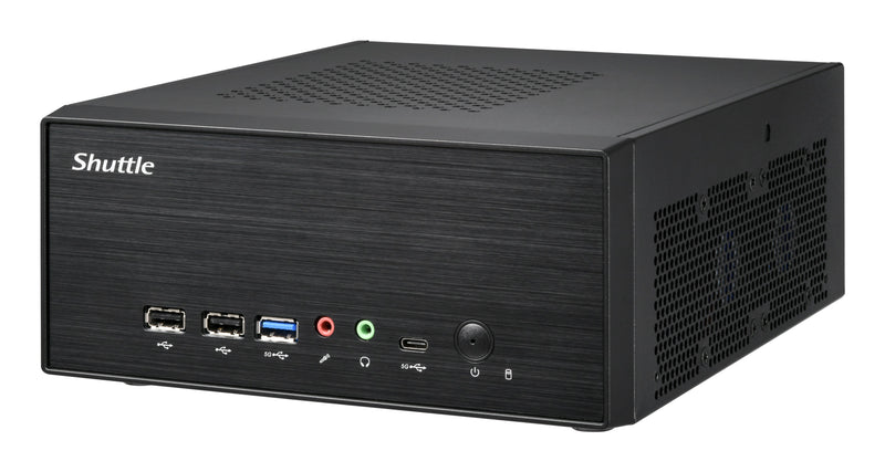 Shuttle XPC slim Barebone XB860G2 - S1851, Intel H860, 1xDP, 2xHDMI, 2 PCIe Slots (1x 16X & 1x X1), 2x Intel LAN (1G + 2.5G), 8x USB, 3x M.2, 24/7 Dauerbetrieb