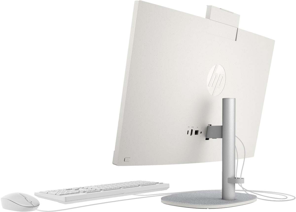 HP 24-cr0006ng AMD Ryzen™ 5 7520U 60,5 cm (23.8") 1920 x 1080 Pixel All-in-One-PC 16 GB LPDDR5-SDRAM 512 GB SSD Windows 11 Home Wi-Fi 6 (802.11ax) Weiß