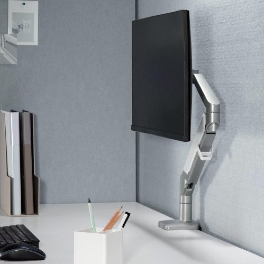 Techly ICA-LCD 441 Flachbildschirm-Tischhalterung 81,3 cm (32") Tisch/Bank Grau