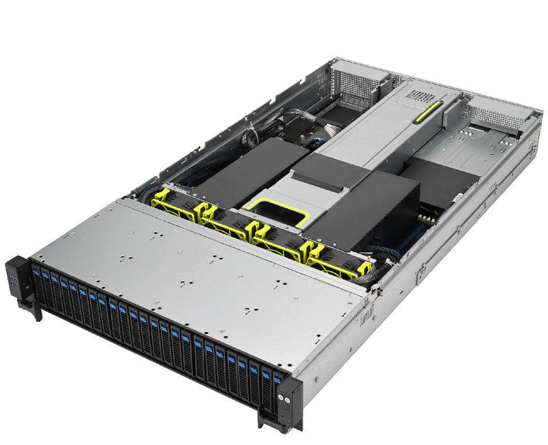 bluechip SERVERline R52212a 2HE Rack, 2 x Intel® Xeon® Silver 4410Y Prozessor / bis zu 3.90 GHz, 64 GB DDR5, 2 x 960 GB SSD, Avago 9560-8i, 2 x 10 Gigabit Ethernet