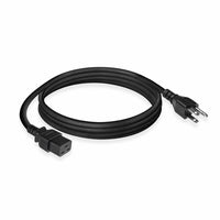 ACT Stromkabel USA-Stecker - C19 schwarz 1,8 m