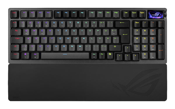 ASUS ROG Azoth 96 HE Tastatur Gaming USB + RF Wireless + Bluetooth QWERTZ Schwarz