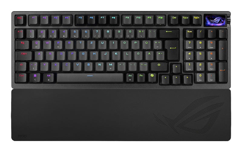 ASUS ROG Azoth 96 HE Tastatur Gaming USB + RF Wireless + Bluetooth QWERTZ Schwarz