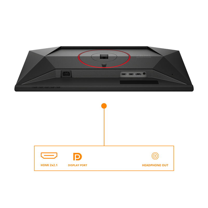 AOC G4 Q25G4SR Computerbildschirm 62,2 cm (24.5") 2560 x 1440 Pixel Quad HD LED Schwarz, Rot