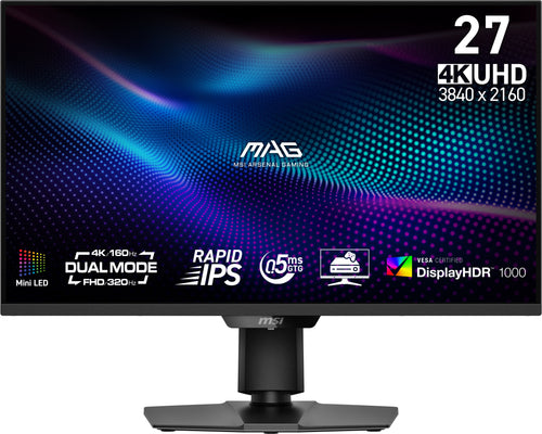 MSI MAG 274UPDFDE E16M Computerbildschirm 68,6 cm (27") 3840 x 2160 Pixel 4K Ultra HD LED Schwarz