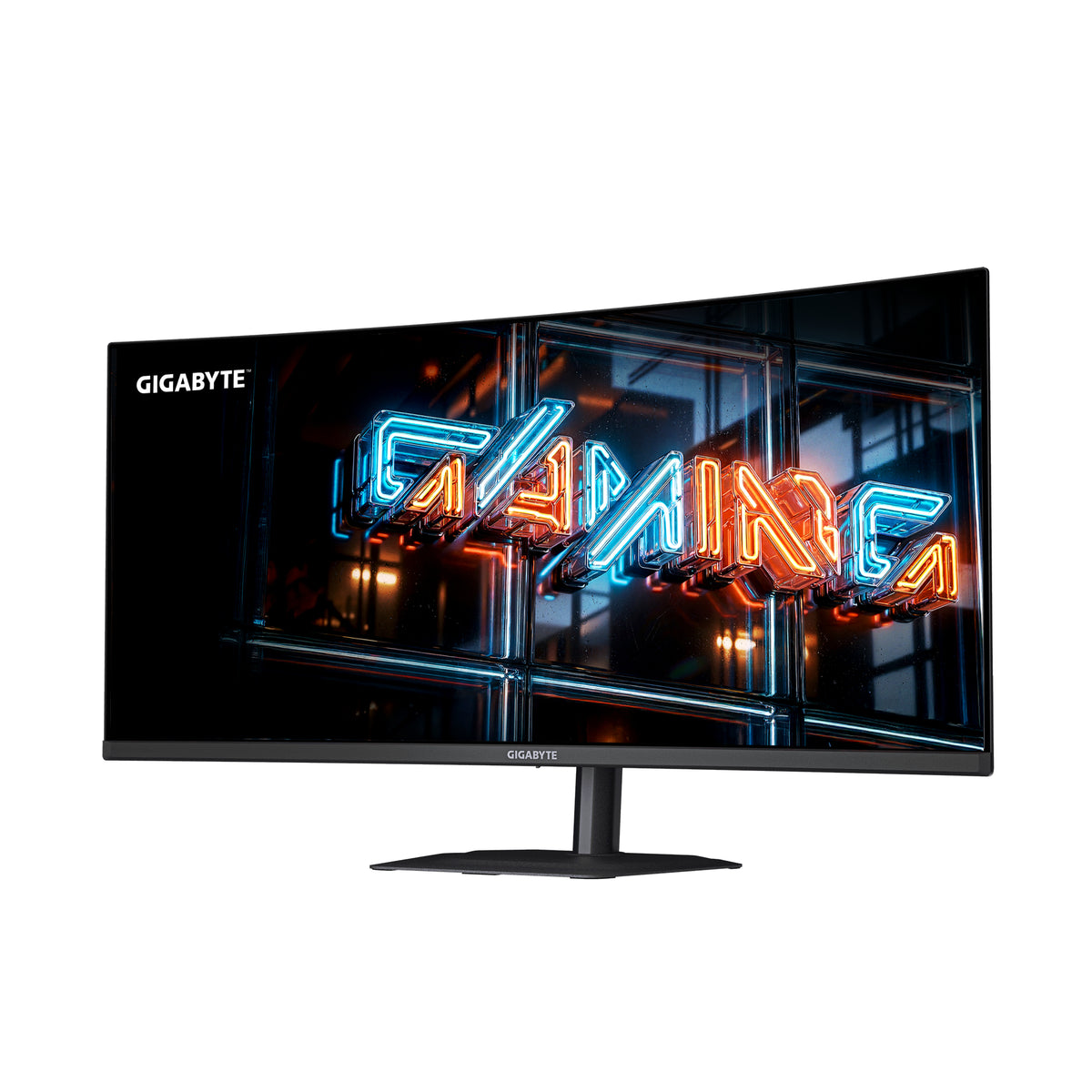 GIGABYTE MO34WQC36 34” WQHD Curved Gaming-Monitor - 3440 x 1440, 360Hz, 0.03ms, KVM, 300 cd/m², FreeSync Premium Pro, DisplayHDR True Black 500, HDMI 2.1, DisplayPort 2.1