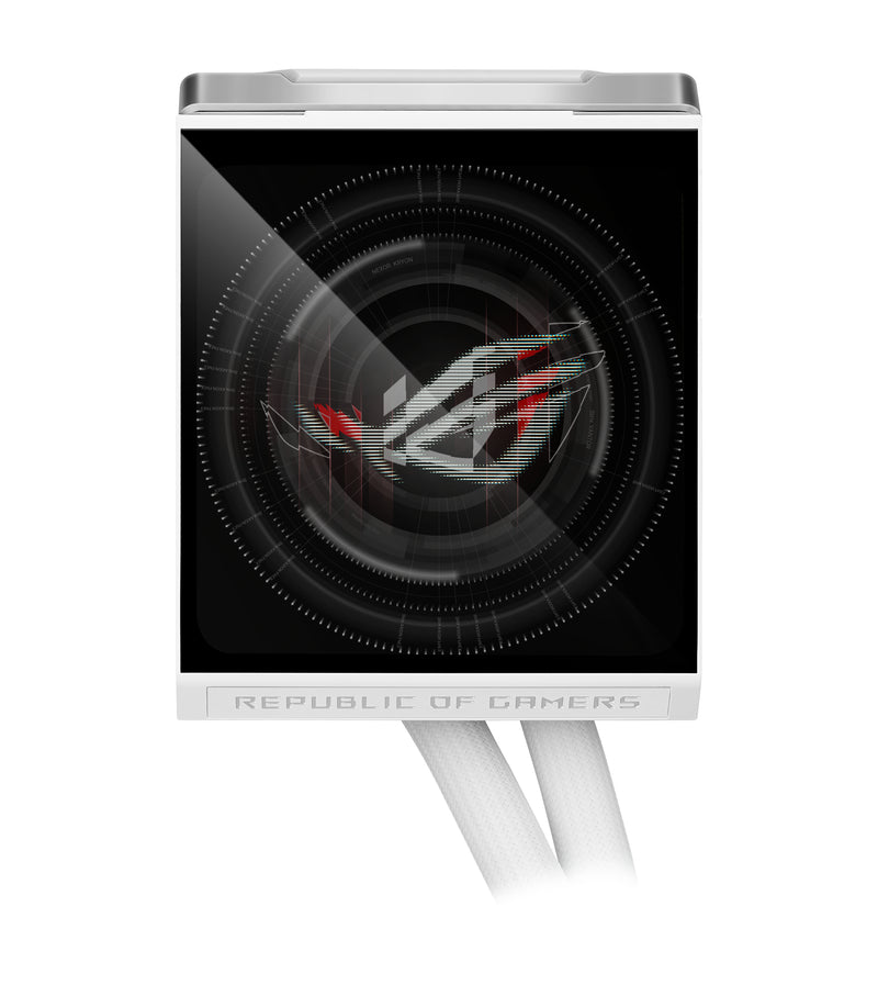 ASUS ROG Strix LC IV 360 ARGB LCD White Edition Prozessor Flüssigkeitskühlung 12 cm Weiß