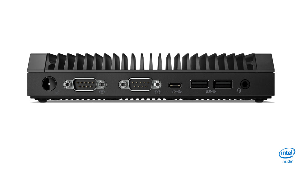 Lenovo ThinkCentre M90n Nano IoT Intel® Core™ i3 i3-8145U 4 GB DDR4-SDRAM 128 GB SSD Windows 10 Pro Mini PC Mini-PC Schwarz
