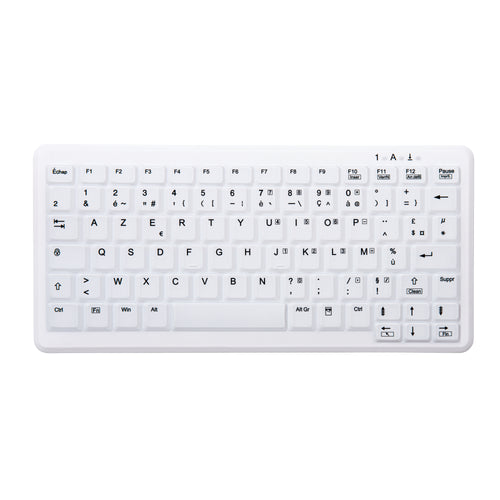 Contour Design Active Key AK-C4110 Tastatur Medizinisch RF Wireless AZERTY Französisch Weiß
