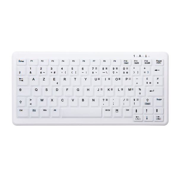 Contour Design Active Key AK-C4110 Tastatur Medizinisch RF Wireless AZERTY Französisch Weiß