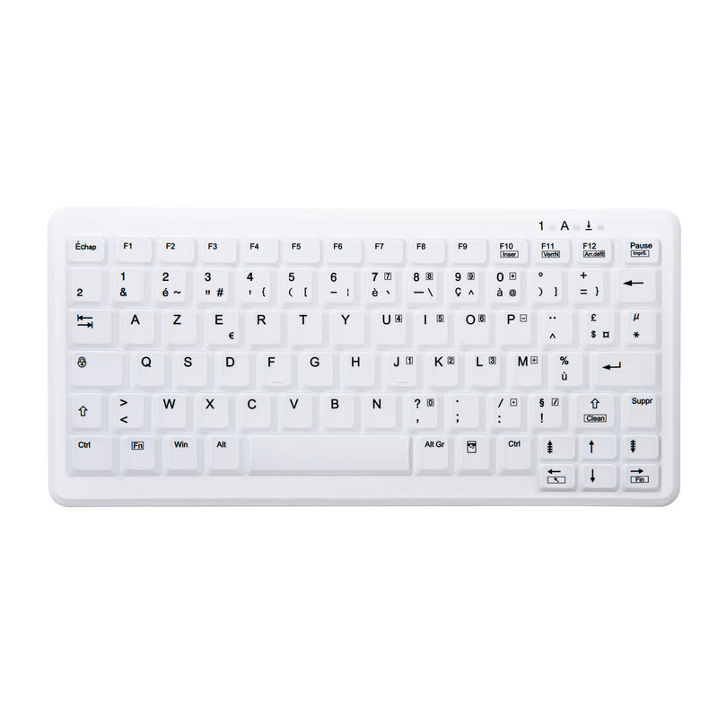 Contour Design Active Key AK-C4110 Tastatur Medizinisch RF Wireless AZERTY Französisch Weiß