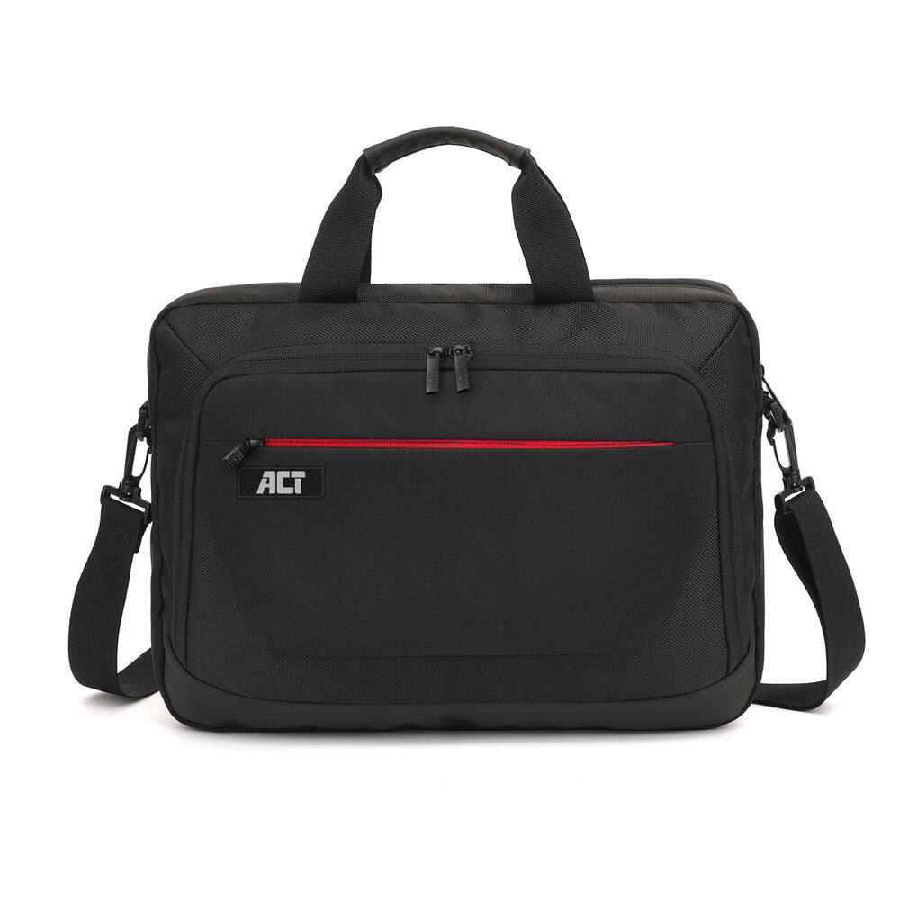 Borsa a tracolla ACT Suburb per portatili fino a 15,6“ realizzata con bottiglie di plastica riciclate