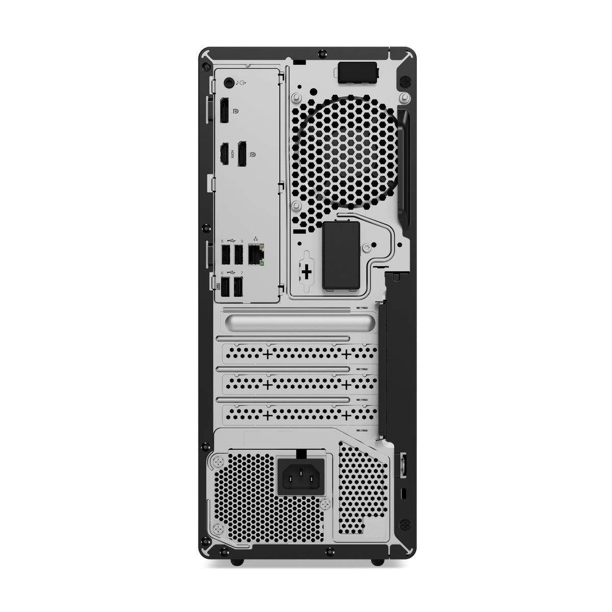 Lenovo ThinkCentre M75t Gen 5 AMD Ryzen™ 7 8700G 16 GB DDR5-SDRAM 512 GB SSD Windows 11 Pro Tower PC Schwarz