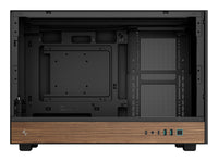 DeepCool CH260 WOOD Micro Tower Schwarz, Holz