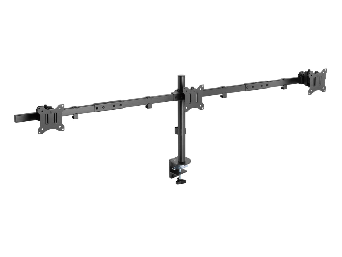 Equip 17"-32" Dreifach schwenkbare Monitor-Schreibtischhalterung
