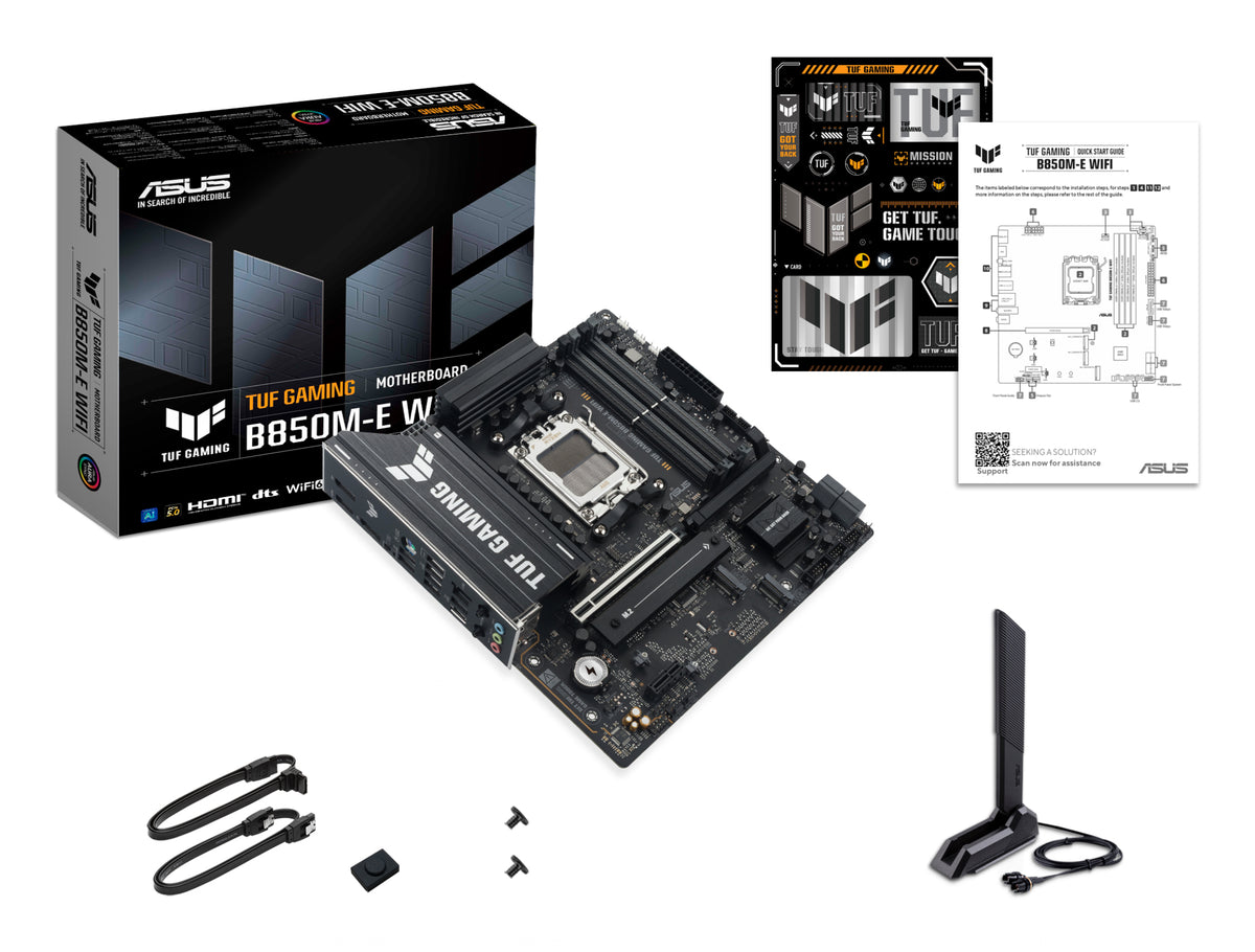 ASUS TUF GAMING B850M-E WIFI AMD B850 Sockel AM5 micro ATX