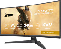 iiyama G-MASTER GCB3486WQSCP-B1 Computerbildschirm 86,4 cm (34") 3440 x 1440 Pixel UltraWide Quad HD Schwarz