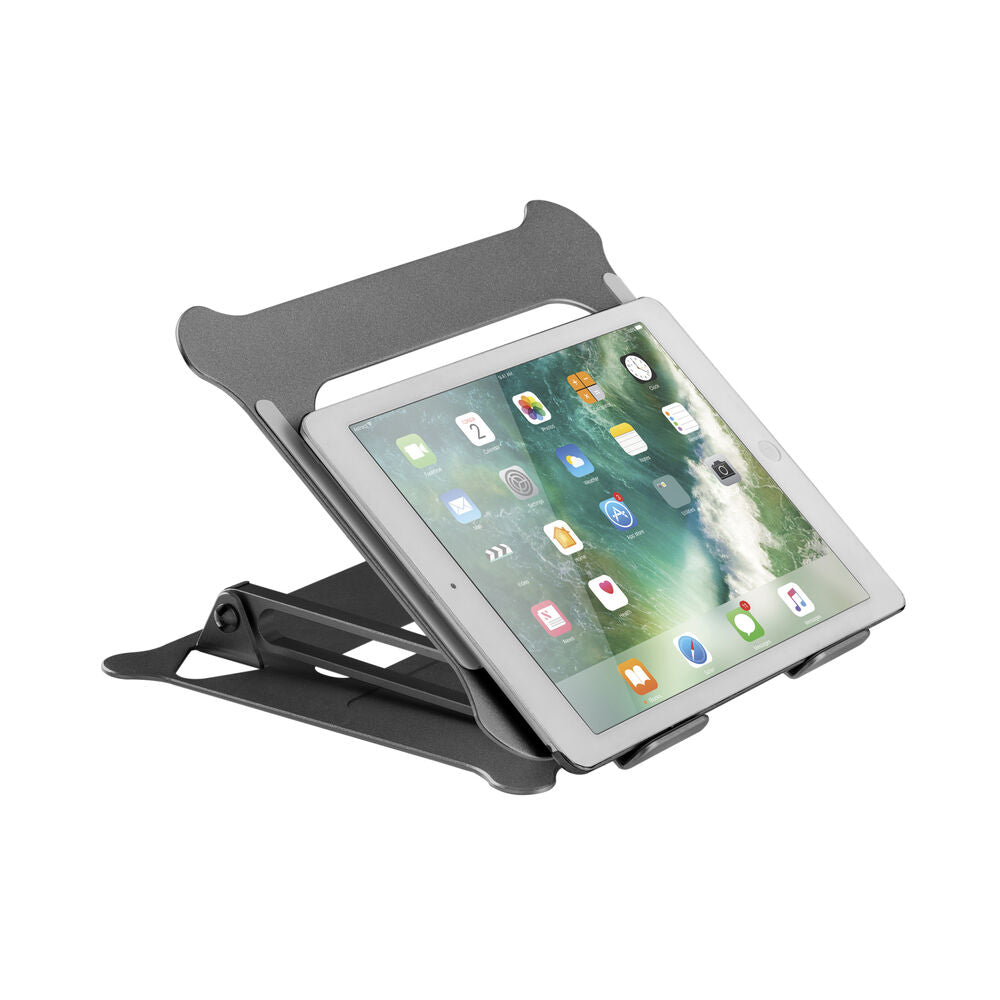 Supporto per laptop pieghevole in alluminio ACT con regolazione continua dell'altezza