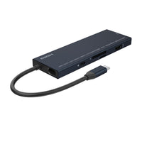 Microconnect USB3.1CCOM18 laptop-dockingstation & portreplikator Kabelgebunden Schwarz