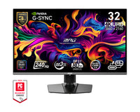 MSI MPG 322URX QD-OLED Computerbildschirm 80 cm (31.5") 3840 x 2160 Pixel 4K Ultra HD Schwarz