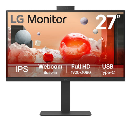 LG 27BA850-B Computerbildschirm 68,6 cm (27") 1920 x 1080 Pixel Full HD Schwarz