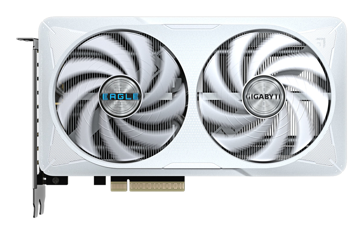 GIGABYTE GeForce RTX 5060 EAGLE OC ICE 8G Grafikkarte - 8GB GDDR7, 128bit, PCI-E 5.0, 2550 MHz Kerntakt, 3 x DisplayPort, 1 x HDMI, GV-N5060EAGLEOC ICE-8GD