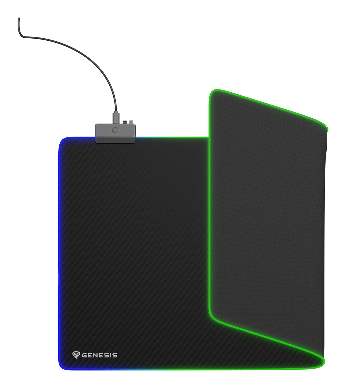 GENESIS Boron 500 XXL RGB Gaming-Mauspad Schwarz