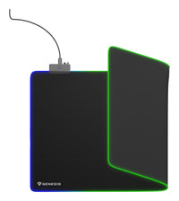 GENESIS Boron 500 XXL RGB Gaming-Mauspad Schwarz