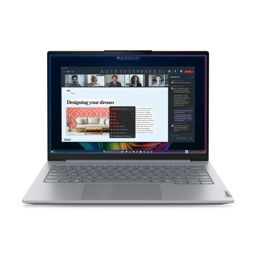 Lenovo ThinkBook 14 G9 IPL Copilot+ PC Intel Core Ultra 7 355 Laptop 35,6 cm (14") WUXGA 16 GB DDR5-SDRAM 512 GB SSD Wi-Fi 7 (802.11be) Windows 11 Pro Schweiz Grau