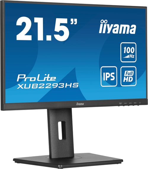 iiyama ProLite XUB2293HS-B6 Computerbildschirm 54,6 cm (21.5") 1920 x 1080 Pixel Full HD LED Schwarz