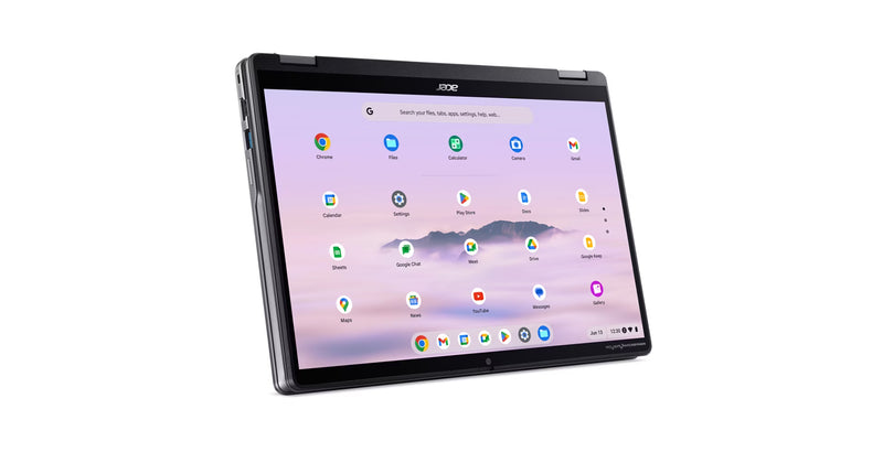 Acer Chromebook CPE594-1N-50LN Intel® Core™ i5 i5-1335U 35,6 cm (14") Touchscreen WUXGA 16 GB LPDDR5x-SDRAM 256 GB SSD Wi-Fi 6 (802.11ax) ChromeOS Grau