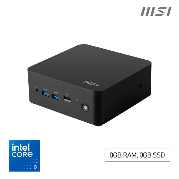MSI Cubi NUC 1MG-014BEU Mini PC Schwarz 100U Intel SoC