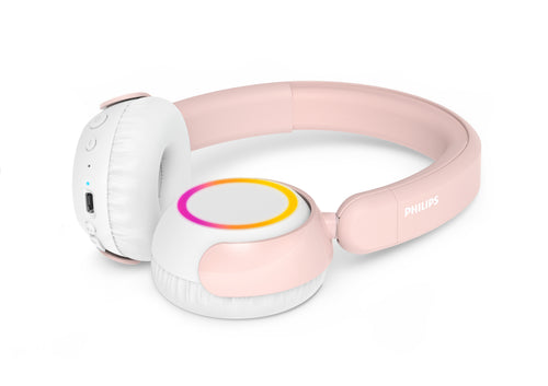 Philips TAK4200 Kopfhörer Kabellos Kopfband Anrufe/Musik Bluetooth Pink, Weiß